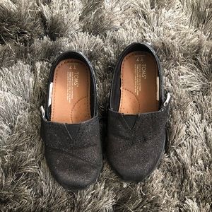 Toddlers Black Flats